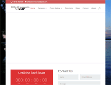 Tablet Screenshot of billybowmanscamp.com